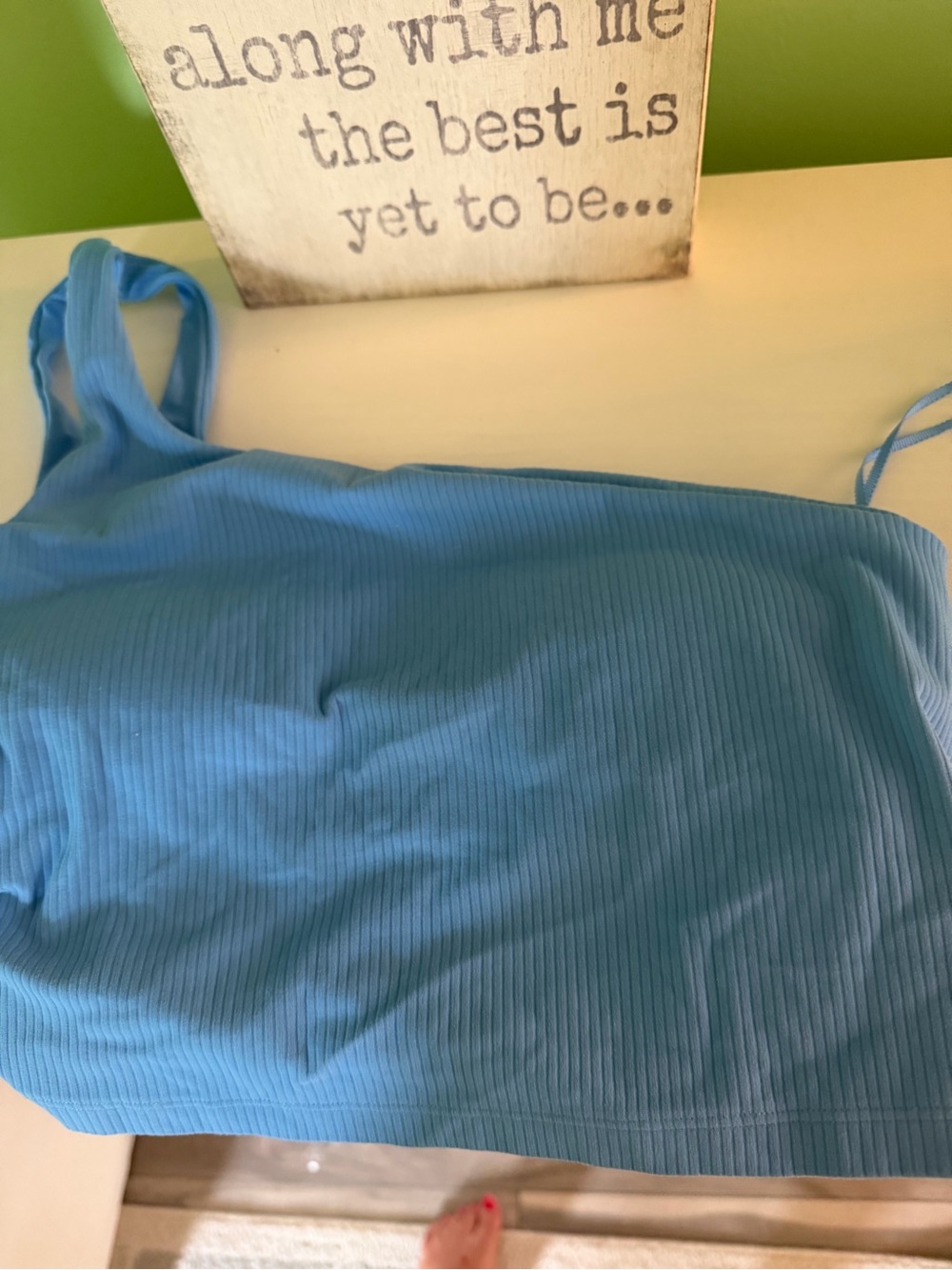 Lululemon blue sports bra size 12
